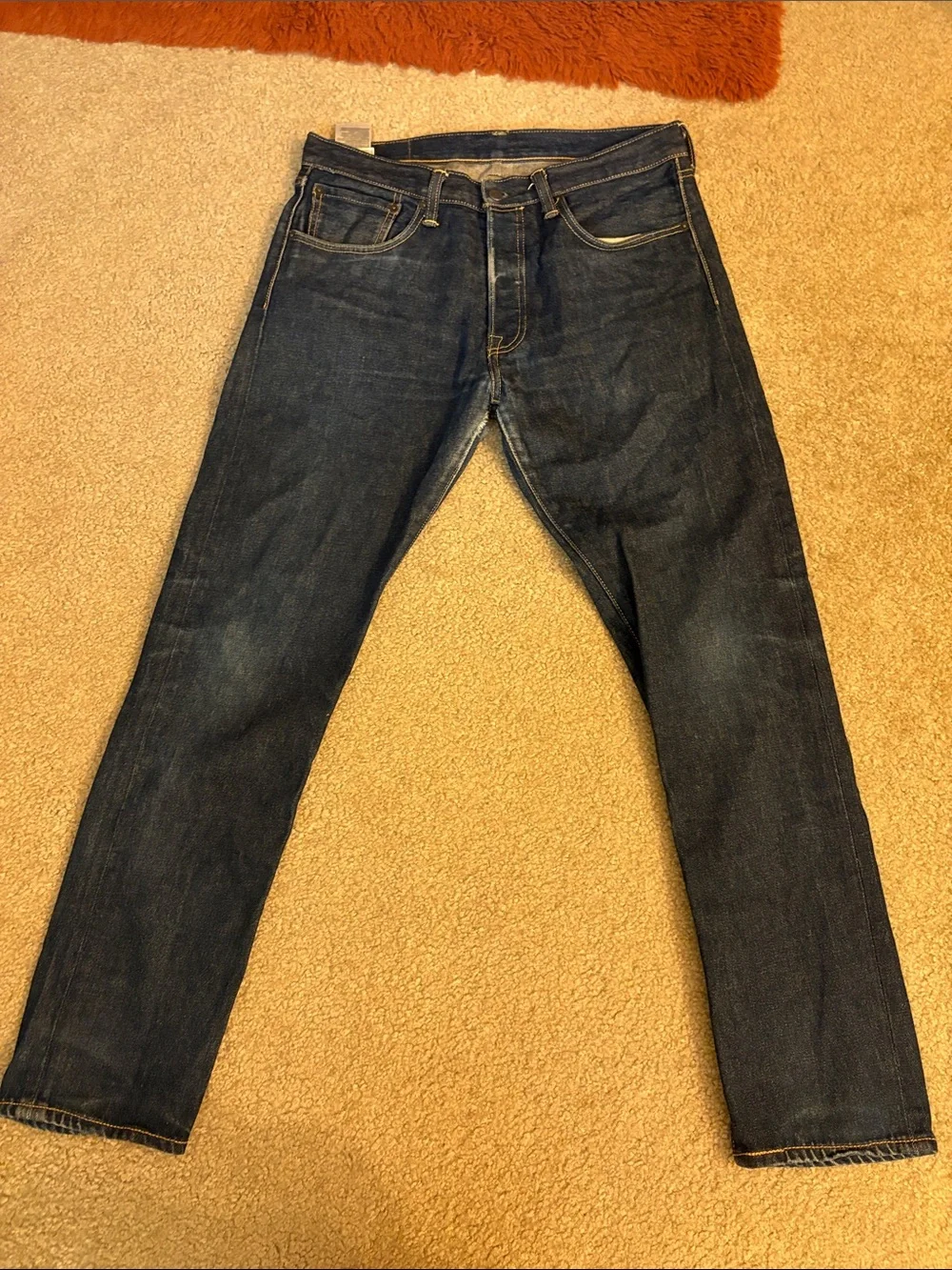 Levi's Slim Fit Dark Blue Denim Jeans